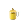 Becher mit Henkel mit Deckel