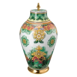 Deckelvase 76 cm