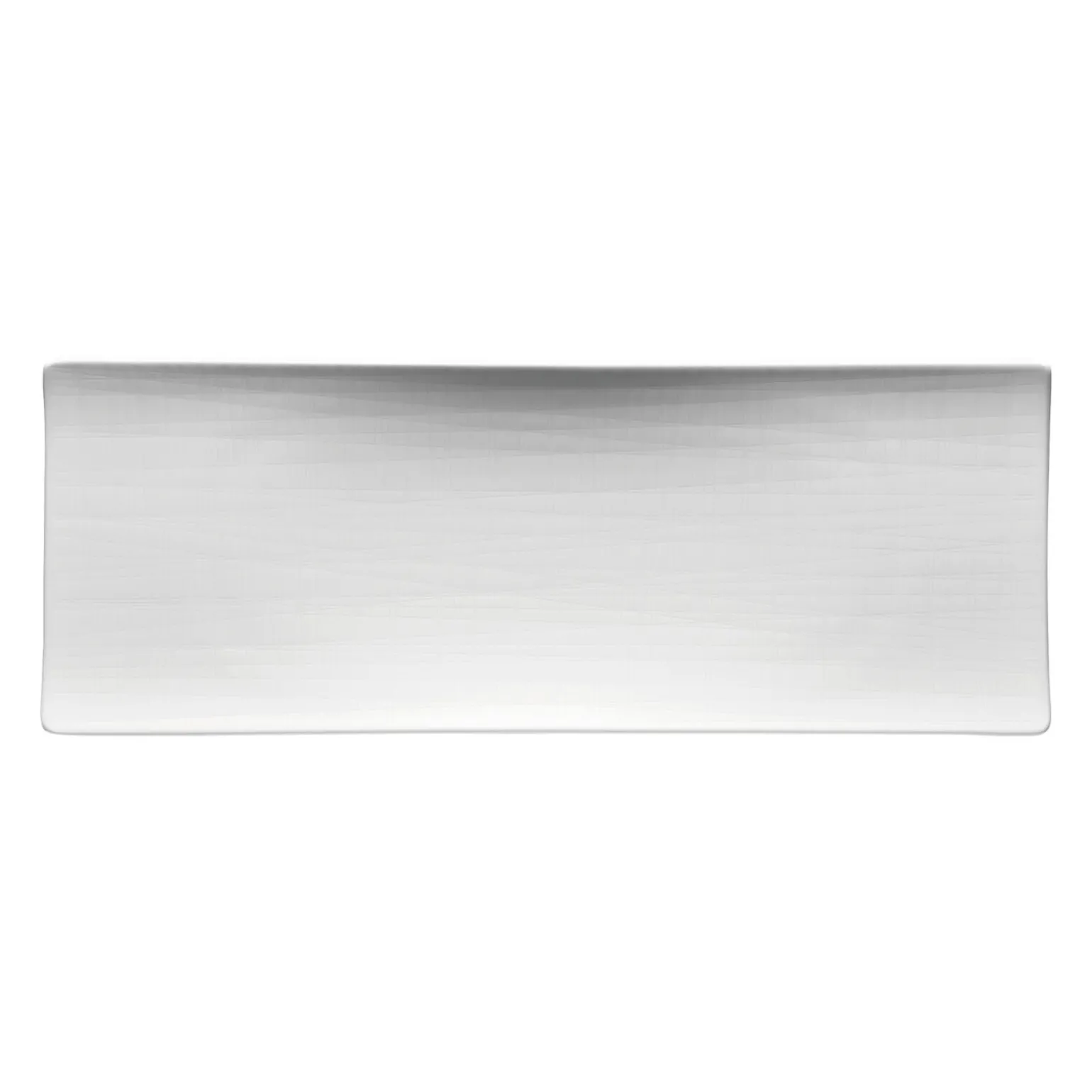 Platte 34 x 13 cm flach