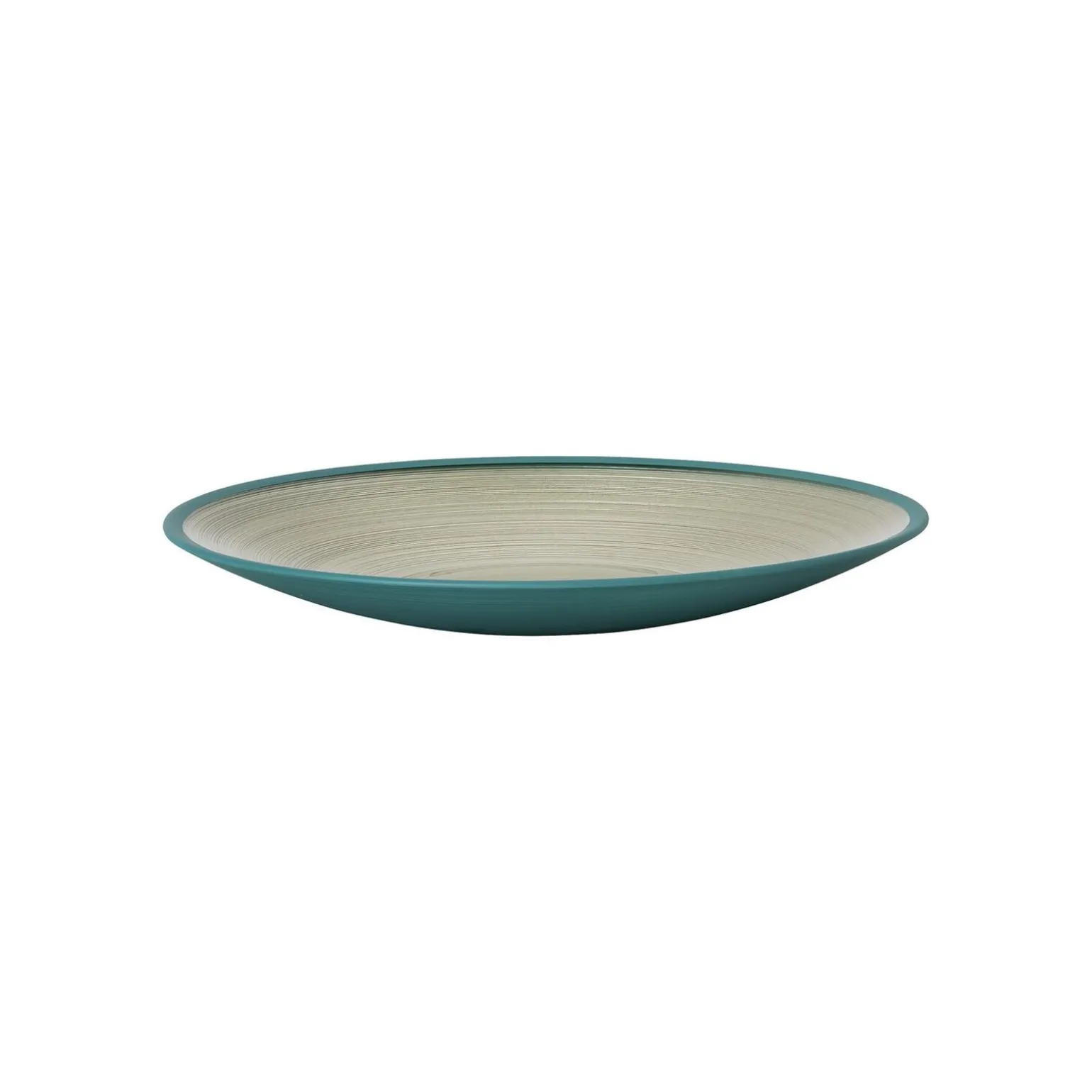 Schale 25 cm flach