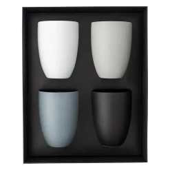 Set 4 Becher doppelwandig