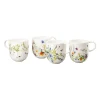 Set 4 Becher mit Henkel